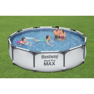 Bestway Swimming Pool with filter  Steel Pro Power Pro Frame 3.05m x 76cm ,56408