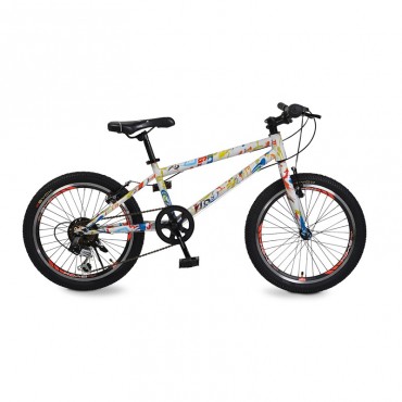 Byox Children's Bicycle 20’’ Graffiti White