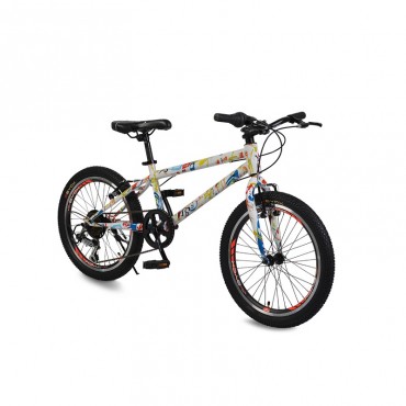Byox Children's Bicycle 20’’ Graffiti White