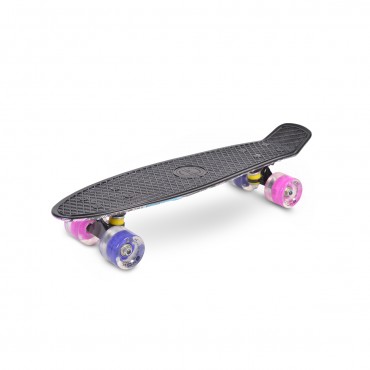  BYOX Skateboard 22" with LED  Graffiti Black 3800146226978