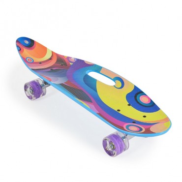 BYOX Skateboard 26" PP with Handle Violet  3800146228279