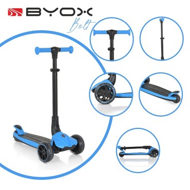 Byox Scooter Scooter with lights Bolt Blue 3800146228194