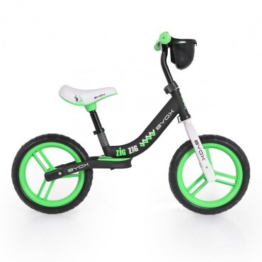 Byox Children Balance Bicycle Zig-Zag Green