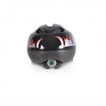 BYOX Children Helmet ( 48-54 cm) Helmet Y03 Black Fire
