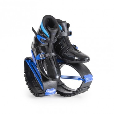 Byox Jump Shoes with T-springs, XL (39-41) 60-80 KGS Blue