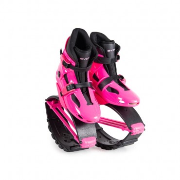 Byox Jump Shoes with T-springs, L (36-38) Pink 40-60kg