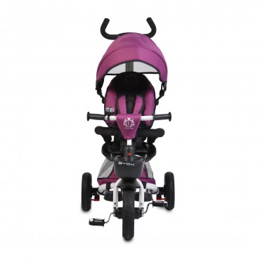 Byox Ποδήλατο Τρίκυκλο Flexy Lux με αντιστρέψιμο κάθισμα και πτυσσόμενο σκελετό, Purple
