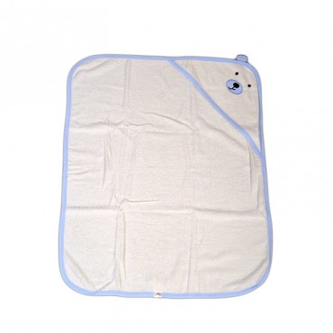 Cangaroo Βρεφική πετσέτα με κουκούλα Baloo Blue