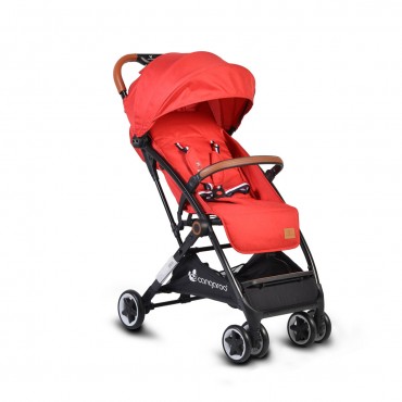 Cangaroo Baby Stroller with aluminium frame and footcover  Paris Red