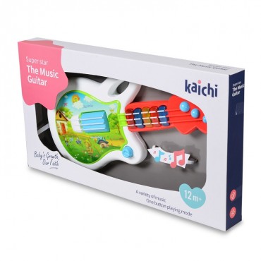 Kaichi Βρεφική κιθάρα με μουσική και ήχους K999-141 3800146220778