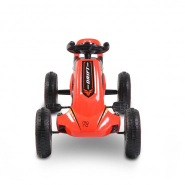  Moni Παιδικό Go Kart Αυτοκινητάκι με πλαστικούς  τροχούς και πετάλια Drift Plastic Red
