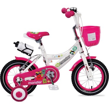 Moni Children's bicycle 12" Pink, 1281