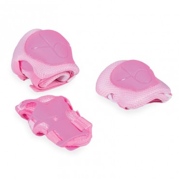 Byox child set with knee pads, elbow pads , wrist guards Protector Pink, GX-P168-3