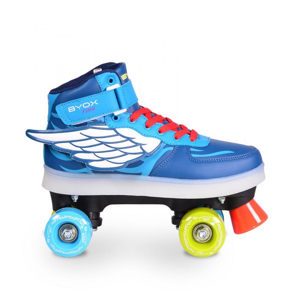  BYOX Roller skates with LED rollers (quad) Flash L - (37-38)