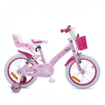Byox children's bicycle 16’’ Puppy Pink