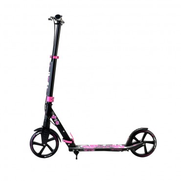 BYOX Scooter Πατίνι Αλουμινίου με αμορτισέρ Spooky Pink