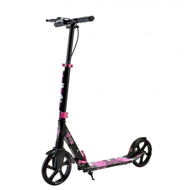 BYOX Scooter Πατίνι Αλουμινίου με αμορτισέρ Spooky Pink