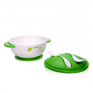 Cangaroo Set of feeding bawl with fork and spoon ,F1301