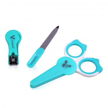 Cangaroo Nail clipper, scissors, file set Blue