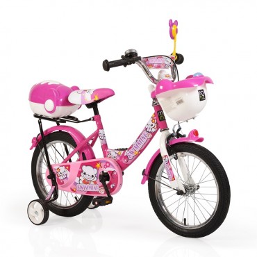 Moni Παιδικό ποδηλατάκι 16" Pink, 1682