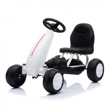 Moni Παιδικό Go Kart με πετάλια Blaze B001, White
