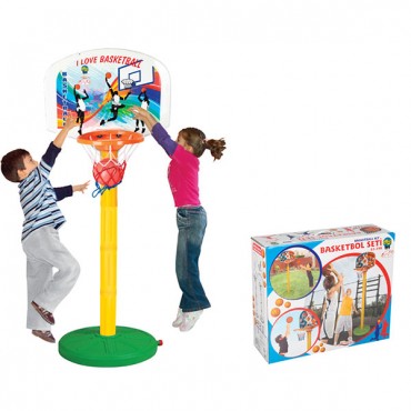 Pilsan Παιδικό Σετ Μπασκέτας Magic Basketball Set , 03398